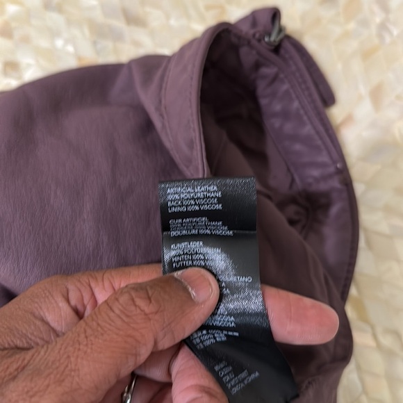 Free People Faux leather skirt in size 2 Host pick - Picture 12 of 12